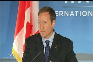 U.S. Secretary of Defense Panetta and Canadian Defence Minister MacKay - Halifax International Security Forum