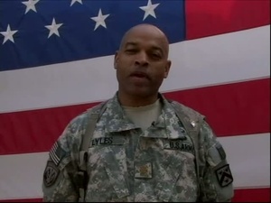 Army vs Navy Football Shout Out: Maj. David C. Lyles