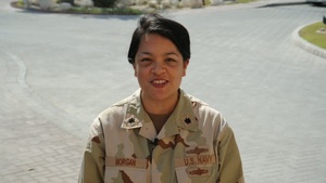 Charger game-shout out: Cdr. Cynthia Morgan