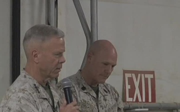 Commandant of the Marine Corps Visits Camp Leatherneck