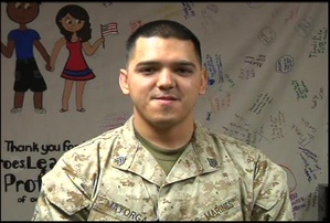 Marine Sgt. Brian Mayorga
