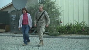 Mom and Son Meet in Afghanistan, B-Roll