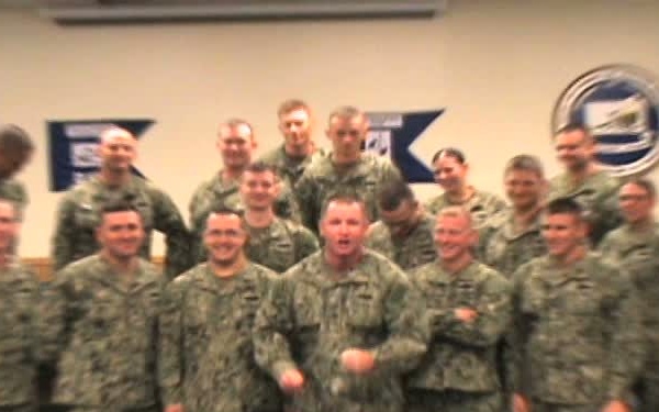 Fort Leonard Wood Navy Detachment Army vs. Navy shout out