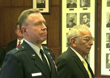 Silver Star Ceremony for 1st Sgt. Herrera