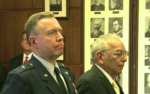 Silver Star Ceremony for 1st Sgt. Herrera