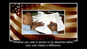 2011-12 TAG Absentee voting PSA