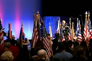Massing Of The Colors Ceremony
