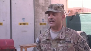 Father Promotes Son in Afghanistan