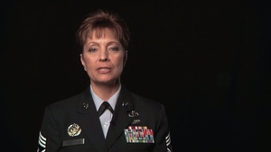 Command Chief Master Sgt. Denise Jelinsky-Hall