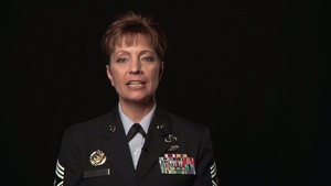 Command Chief Master Sgt. Denise Jelinsky-Hall