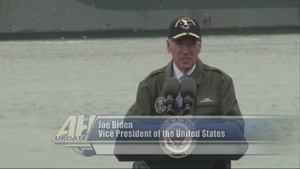 All Hands Update: Vice President Joe Biden Greets USS Gettysburg upon Homecoming