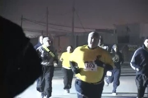 JSC-A Troops Run for Those Who Can't