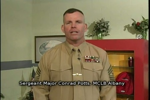 Suicide Prevention - Sgt. Maj. Conrad Potts