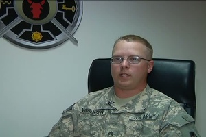 Sgt. Chris Vinderslev: Interview