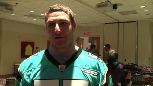 Panthers, Paratroopers, Airmen Visits a Children's Hospital During the Holiday Season
