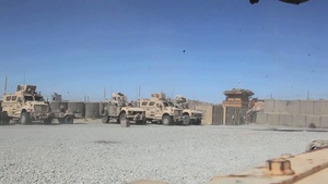 Soldiers Load Supplies in a CH-47 Chinook