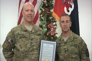 Christmas Message to Lacey, WA from the Arrowhead Brigade