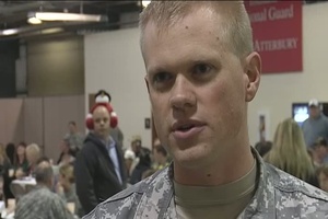Capt. Matthew McGowen, Staff Sgt. Bryan Whitaker, Jaclyn Fenwick