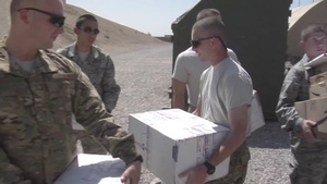 Convoy Delivers Mail