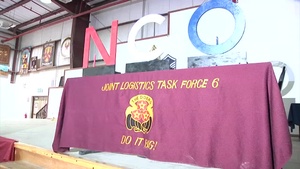 The Joint Logistic Task Force 6 NCO Induction Ceremony