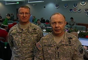 Gen. Charles Jacoby and Col. Yowell