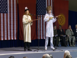 10th Anniversary for Transit Center at Manas, Kyrgyzstan - Broll