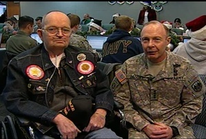 Gen. Charles Jacoby, Master Sgt. James H. Mahorn