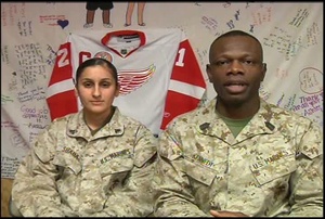 Master Sgt.  Kennedy, Cpl. Shaba