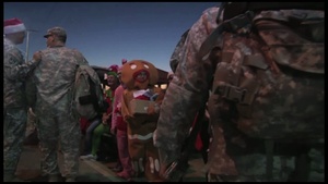 Holiday Stocking Distribute to Troopers at Joint Task Force, Guantanamo Bay Naval Base on Christmas Morning