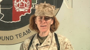 Marine Maj. Ellyn Wynne
