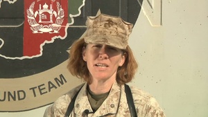 Marine Maj. Ellyn Wynne