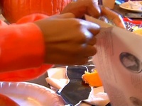Two Minute Report: Pumpkin Carving Camp Casey