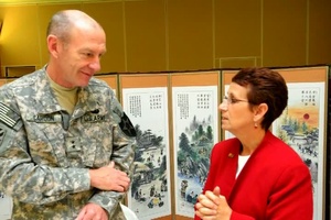 Spotlight Korea: Deborah Zedalis Visits Camp Casey and Red Cloud
