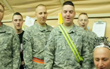 1/34th BCT Soldiers Take a Pause to Ring in the 2012 New Years