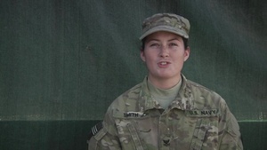MA2 Ashley Smith describes Afghanistan deployment
