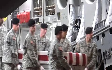 Indiana National Guard Dignified Transfer
