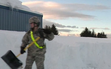 B-Roll: Snow removal starts in Cordova