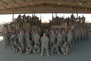 1-94 Cavalry Says "Hi" to Jon Stewart of the Daily Show