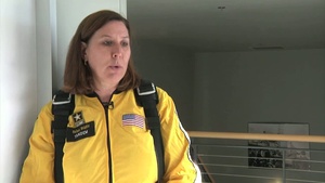 Karla Konecne interveiw Golden Nights Tandem Jump