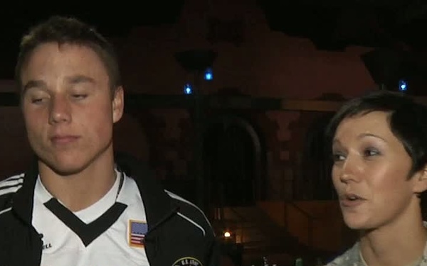 Staff Sgt. Chalcea Helm, Tyler Matthews #12