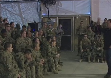 PRT Kandahar Trains in new IED Simulator At Camp Atterbury B-Roll #1