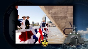 All Hands Update: PCU Coronado Christened in Mobile, Alabama