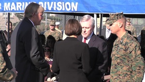 Navy Cross Ceremony for Lance Cpl. Donald Hogan, B-Roll by Cpl. Pereda