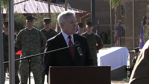 Hon. Ray Mabus, Secretary of the Navy, Speaks at Navy Cross Ceremony