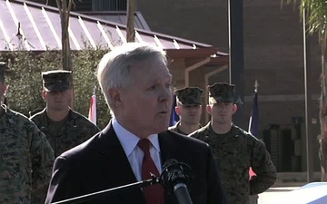 Hon. Ray Mabus, Secretary of the Navy, Speaks at Navy Cross Ceremony