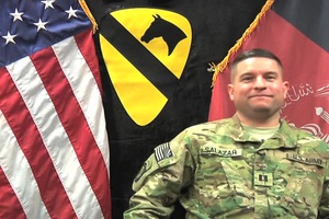 CPT John Salazar Sends a Shoutout to the New York Giants