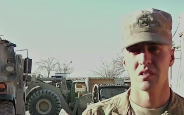 Army Mechanic Describes his Job on a Combat Repair Team