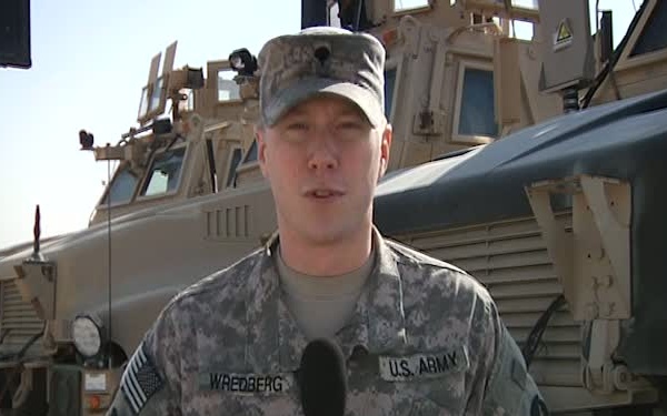 Spc. Alex Wredberg