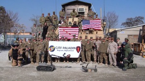CJTF Paladin "We Love Football" shoutout