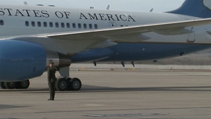 Vice President Joe Biden Arrives at MCB Camp Pendleton